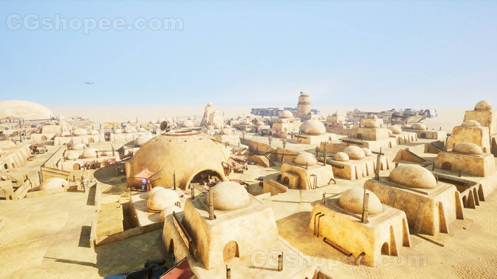 图片[8]|UE4/UE5 Desert Science Fiction City Modular Pack - cgshopee|cgshopee