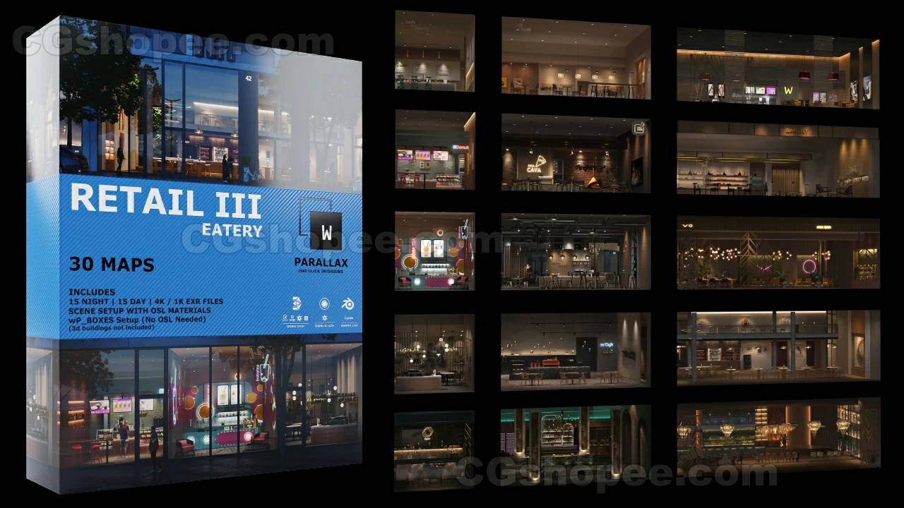 图片[1]|wParallax Retail 3 // One-Click-Interiors for Archviz - cgshopee|cgshopee