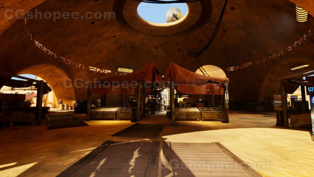 图片[10]|UE4/UE5 Desert Science Fiction City Modular Pack - cgshopee|cgshopee