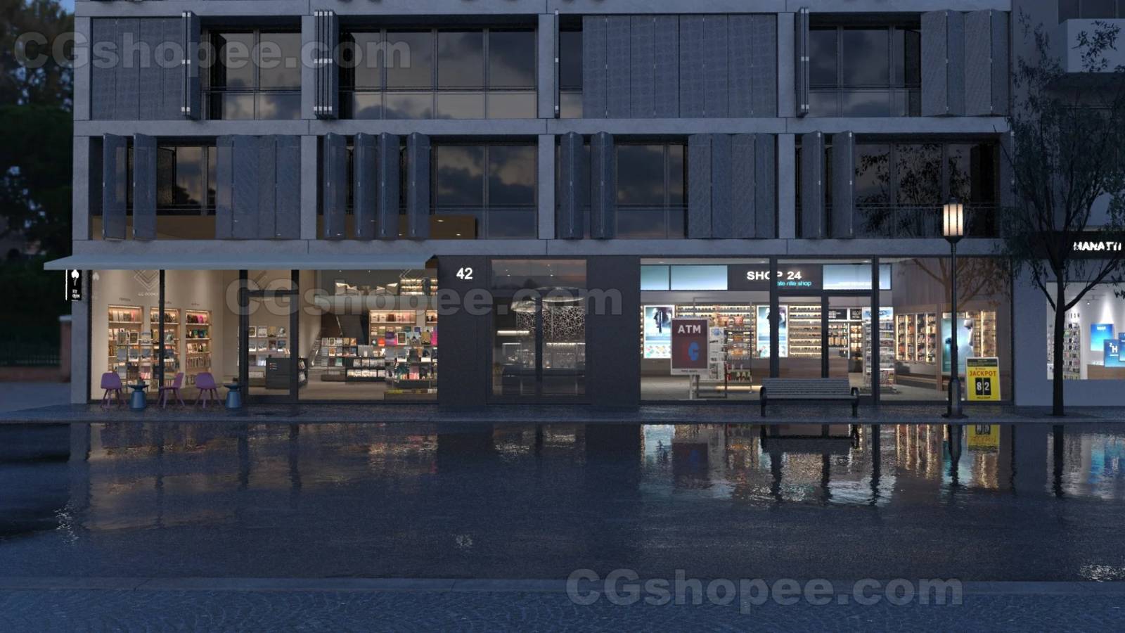 图片[2]|wParallax Retail 2 // One-Click-Interiors for Archviz - cgshopee|cgshopee