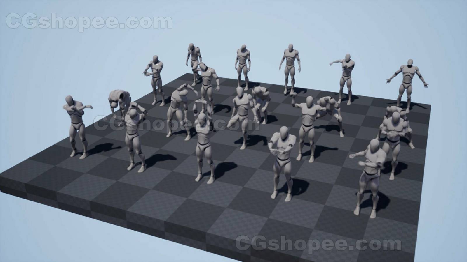 图片[1]|UE4/UE5 preparation exercise motions - cgshopee|cgshopee