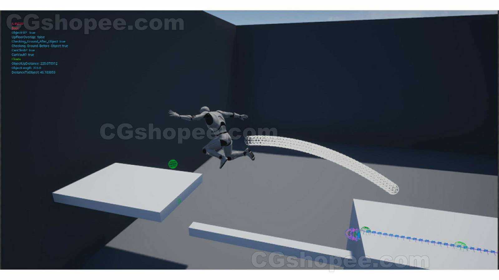 图片[1]|UE4/UE5 Parkour Motion Warping System - cgshopee|cgshopee