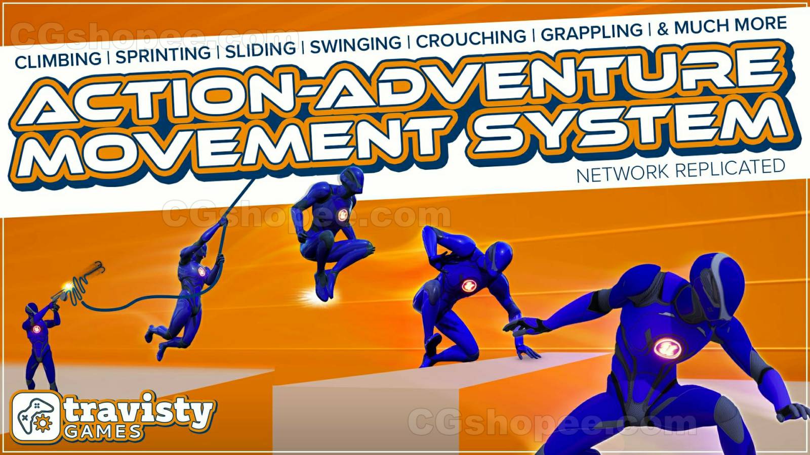 图片[1]|UE5.1+ Action-Adventure Movement System - cgshopee|cgshopee