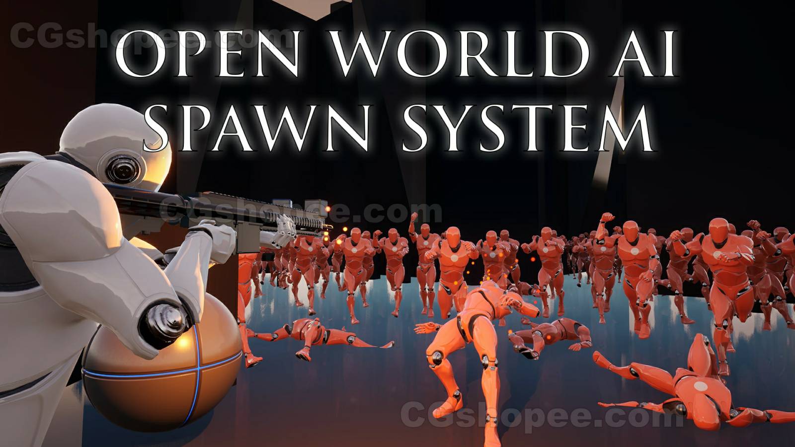 图片[1]|UE4/UE5 Open World AI Spawn System - cgshopee|cgshopee