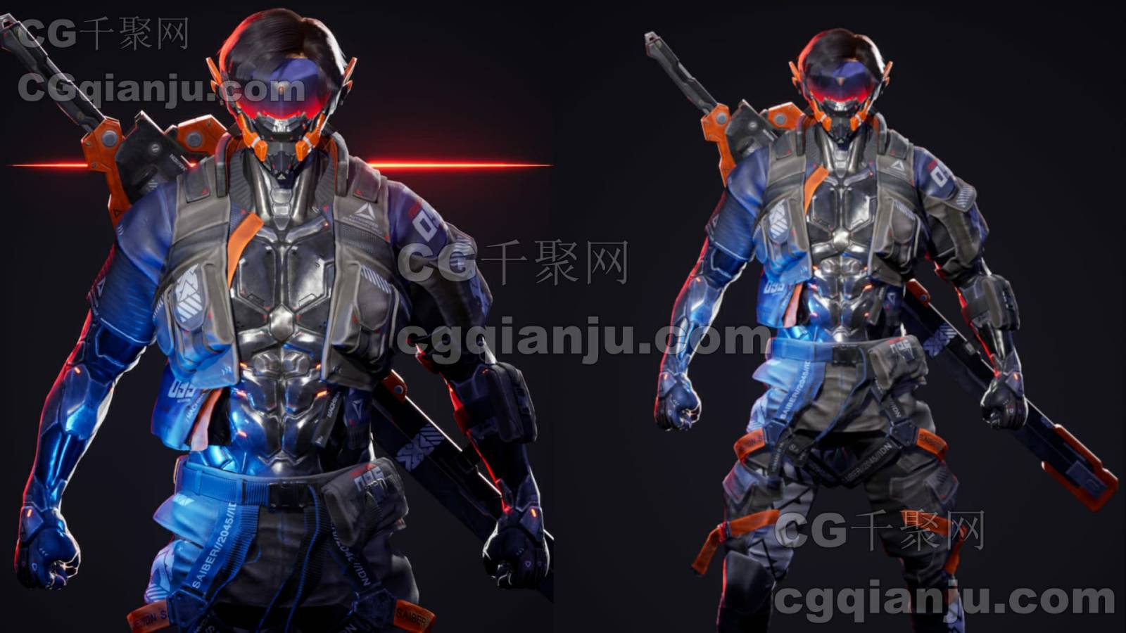 图片[1]|UE4/UE5 Cyberpunk Street Boy - cgshopee|cgshopee