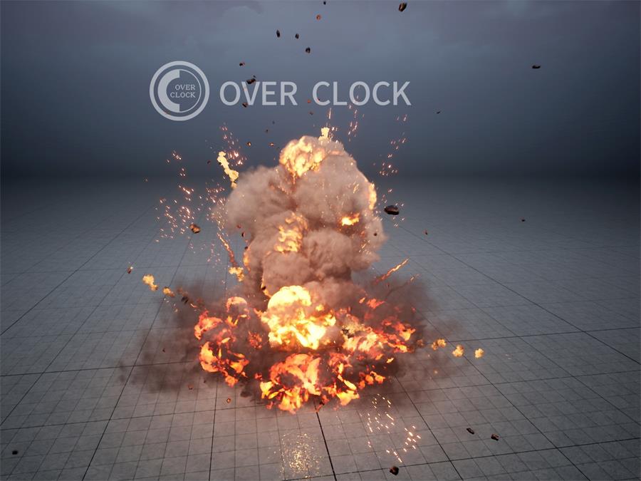 UE4/UE5 NiagaraExplosion01 - cgshopee|cgshopee