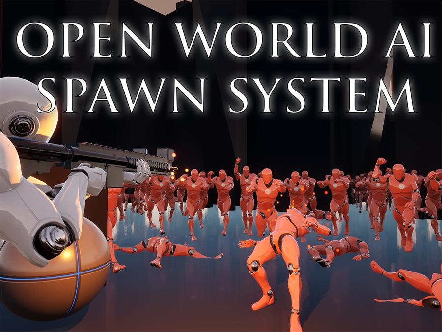 UE4/UE5 Open World AI Spawn System - cgshopee|cgshopee