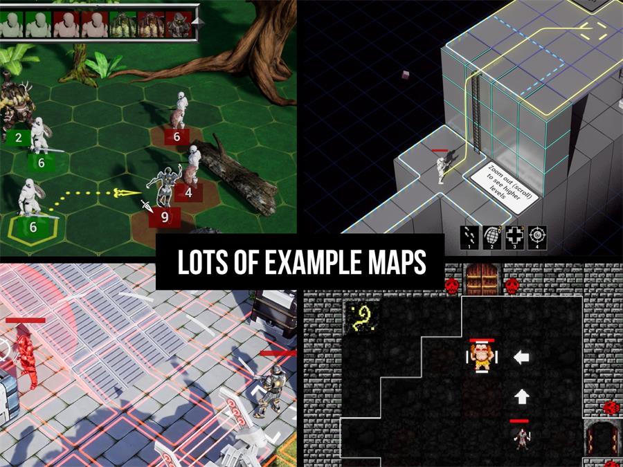 UE5 Advanced Turn Based Tile Toolkit - cgshopee|cgshopee