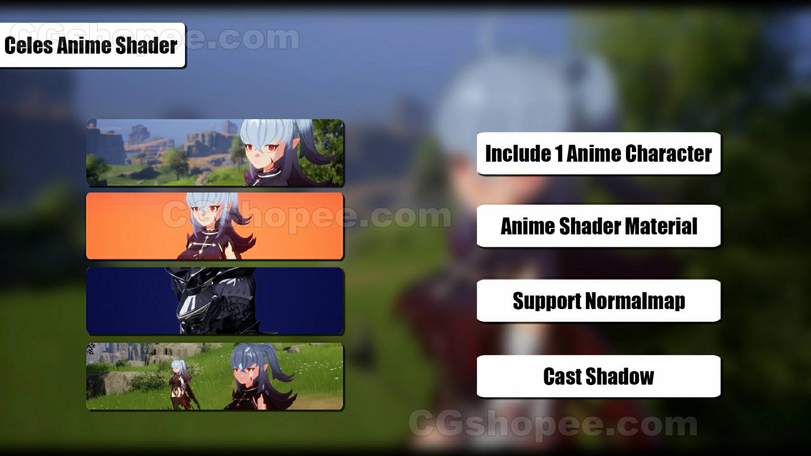 图片[2]|UE5 Celes Anime Shader(Character Cel-Shader) - cgshopee|cgshopee