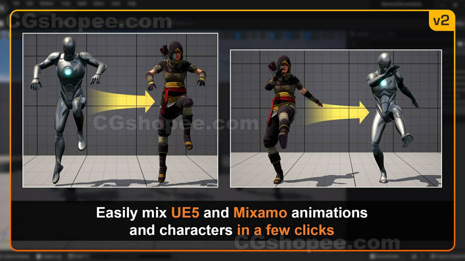 图片[2]|UE5 Mixamo Animation Retargeting 2 - cgshopee|cgshopee