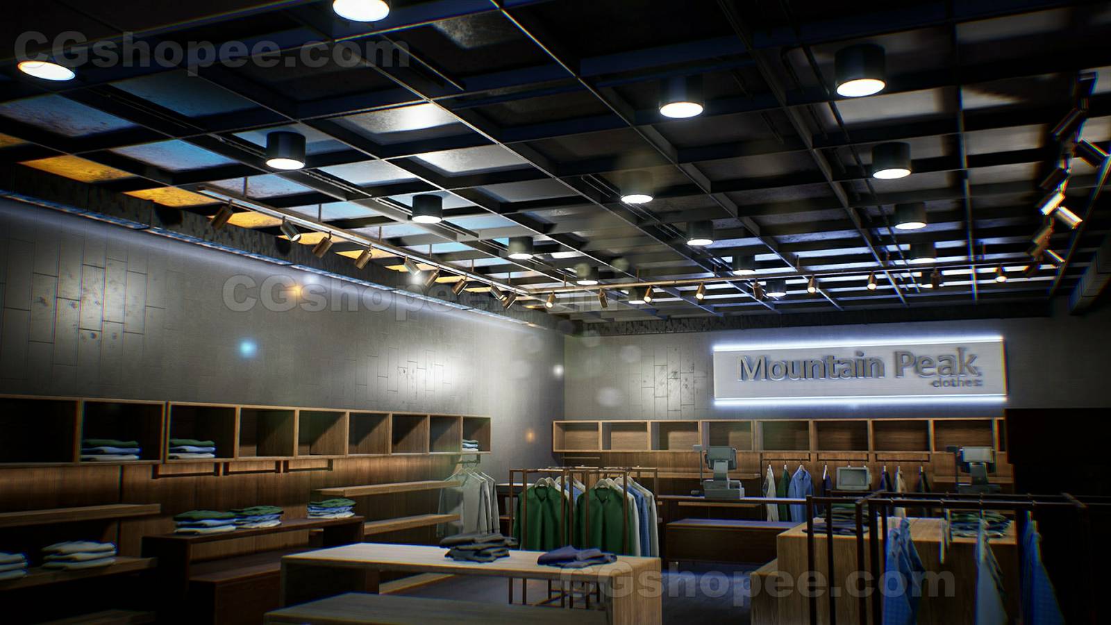 图片[2]|UE4/UE5 Shopping Mall Environment Kit - cgshopee|cgshopee