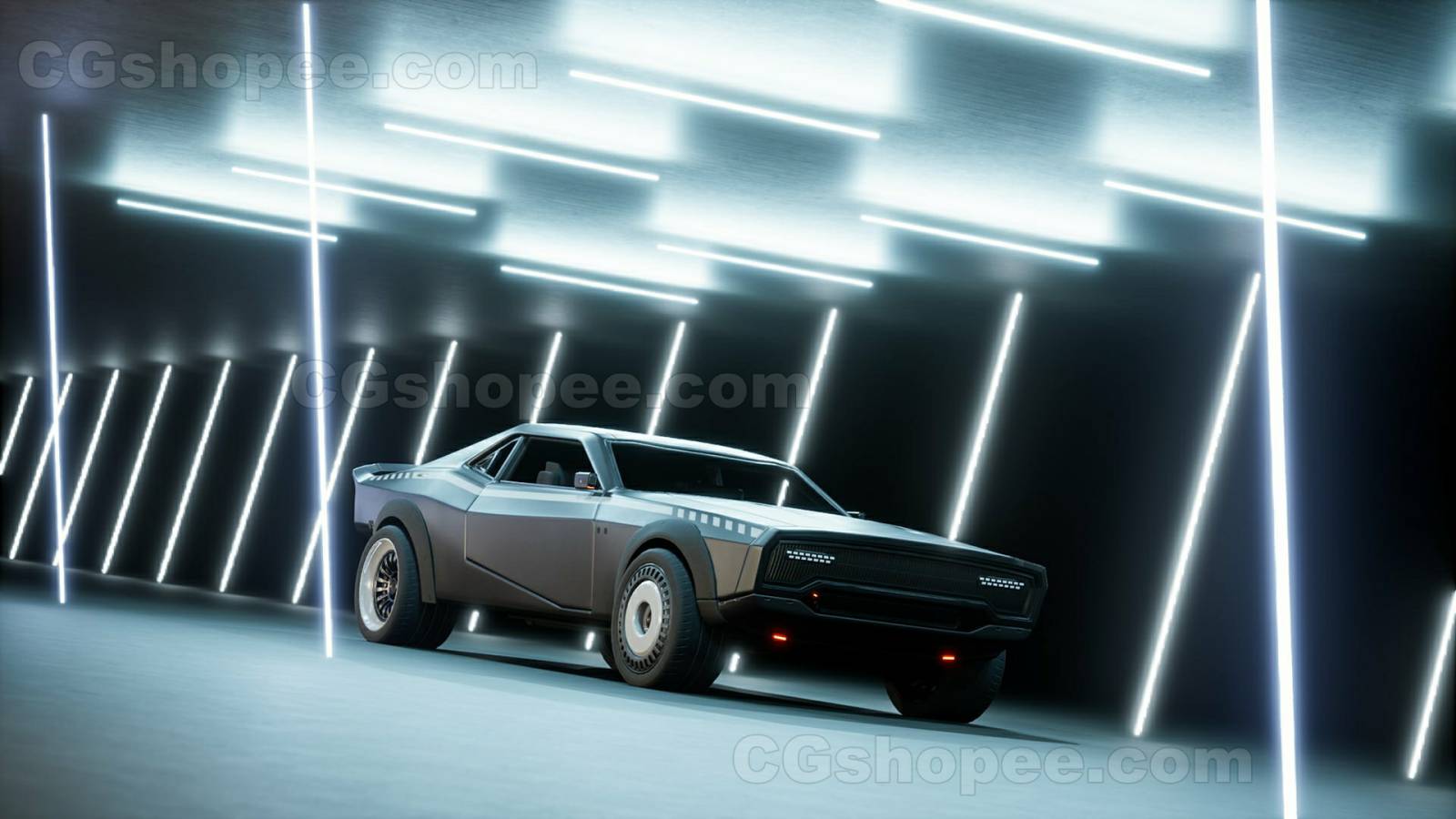 图片[2]|UE4/UE5 SciFi Cyber Car - cgshopee|cgshopee