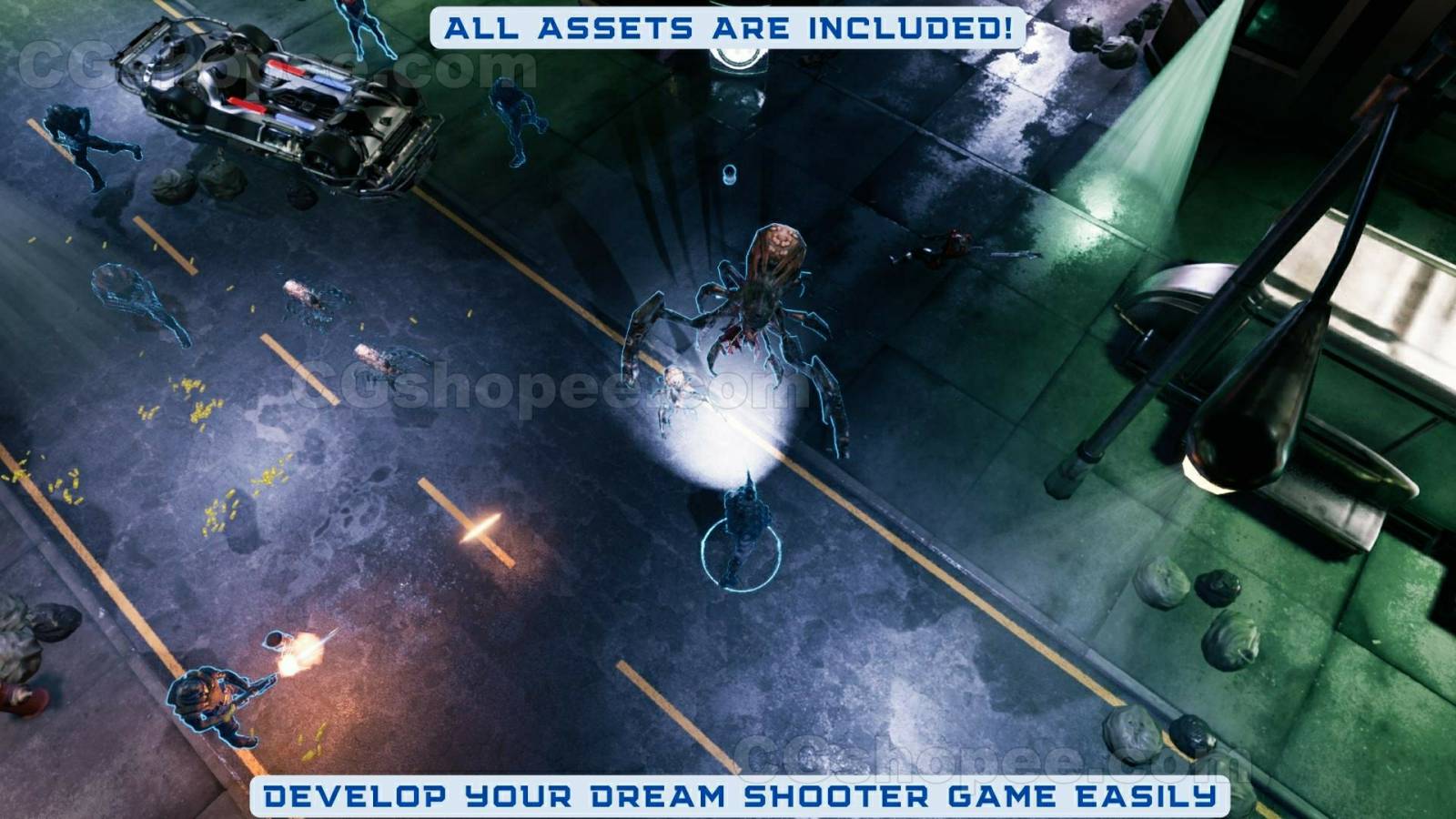 图片[6]|UE4/UE5 Defender: Top Down Shooter V2 - cgshopee|cgshopee