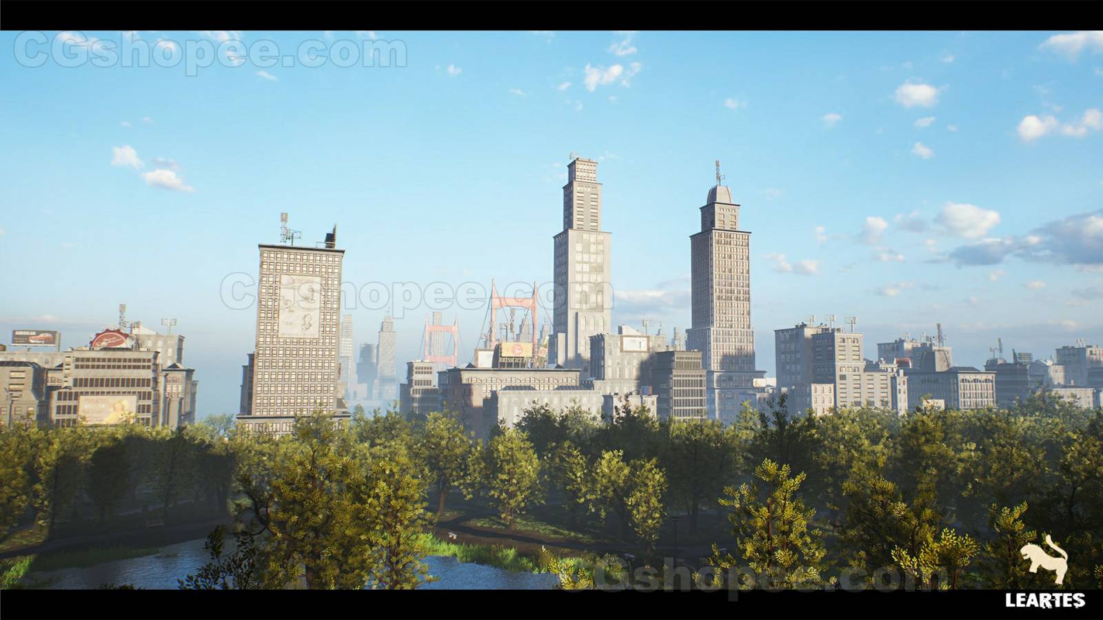 图片[5]|UE4/UE5 1950s NYC Environment Megapack + ULAT ( Modular with Interiors and Characters) - cgshopee|cgshopee