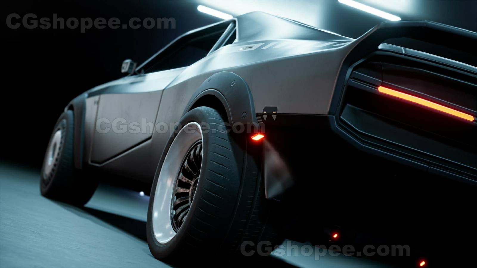 图片[7]|UE4/UE5 SciFi Cyber Car - cgshopee|cgshopee