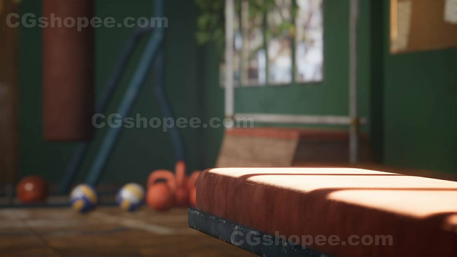 图片[7]|UE4/UE5 Highschool Gym / 34 Assets - cgshopee|cgshopee