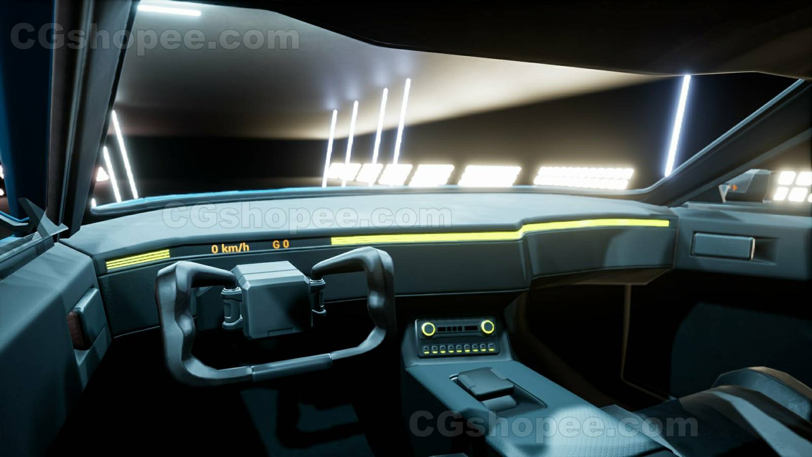 图片[8]|UE4/UE5 SciFi Cyber Car - cgshopee|cgshopee