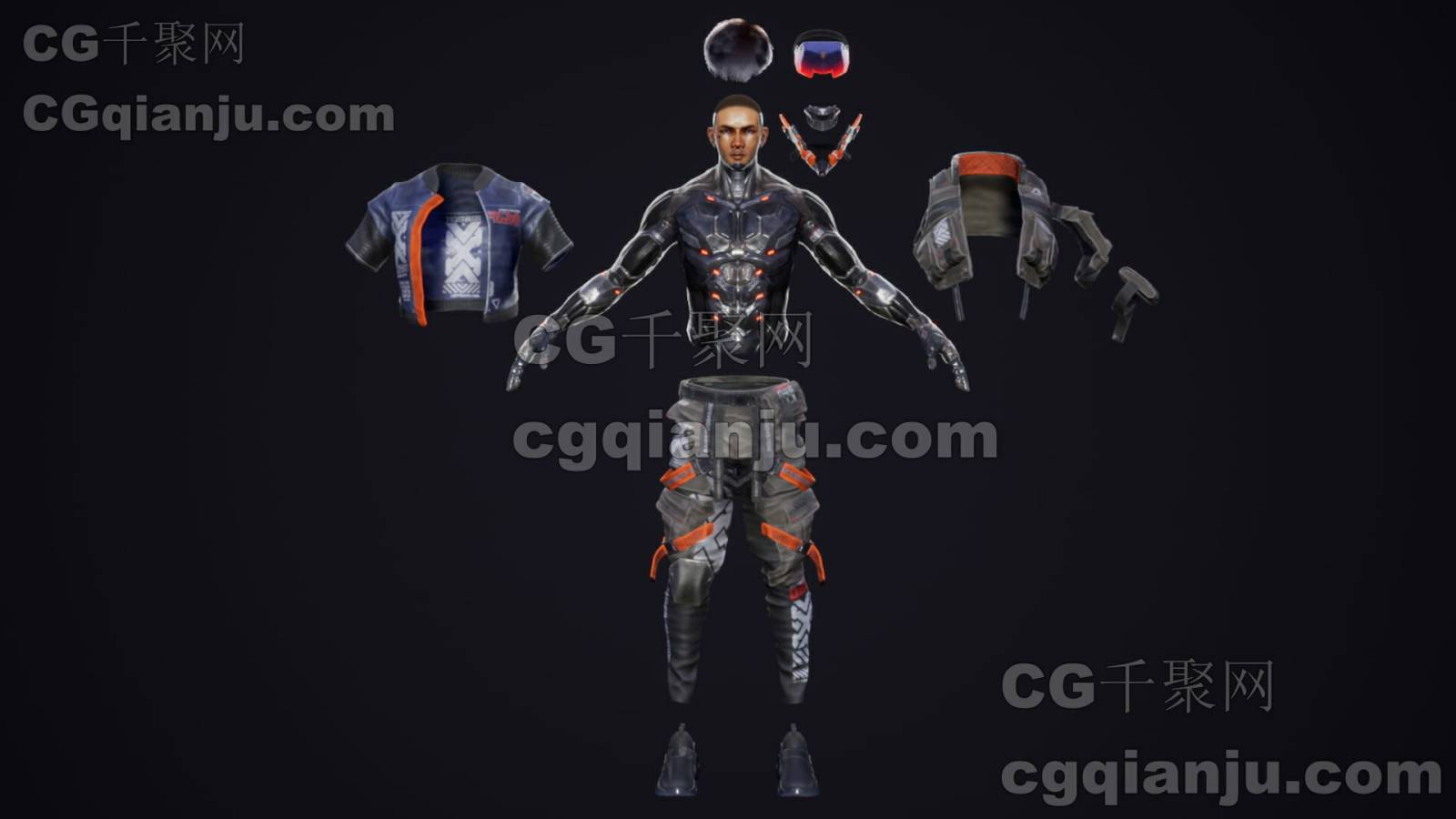 图片[8]|UE4/UE5 Cyberpunk Street Boy - cgshopee|cgshopee