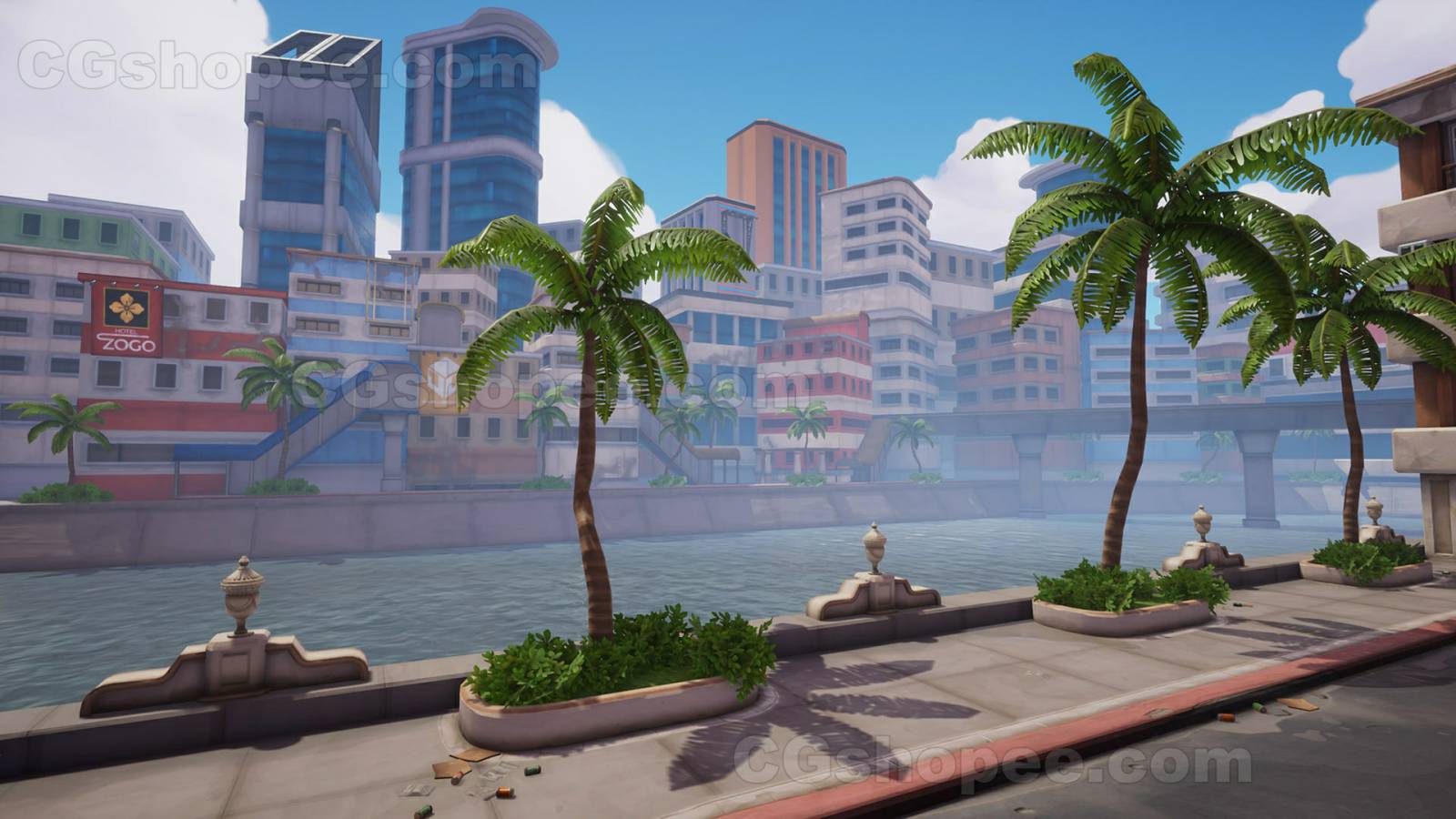 图片[9]|UE4/UE5 Stylized City Environment: Manila - cgshopee|cgshopee