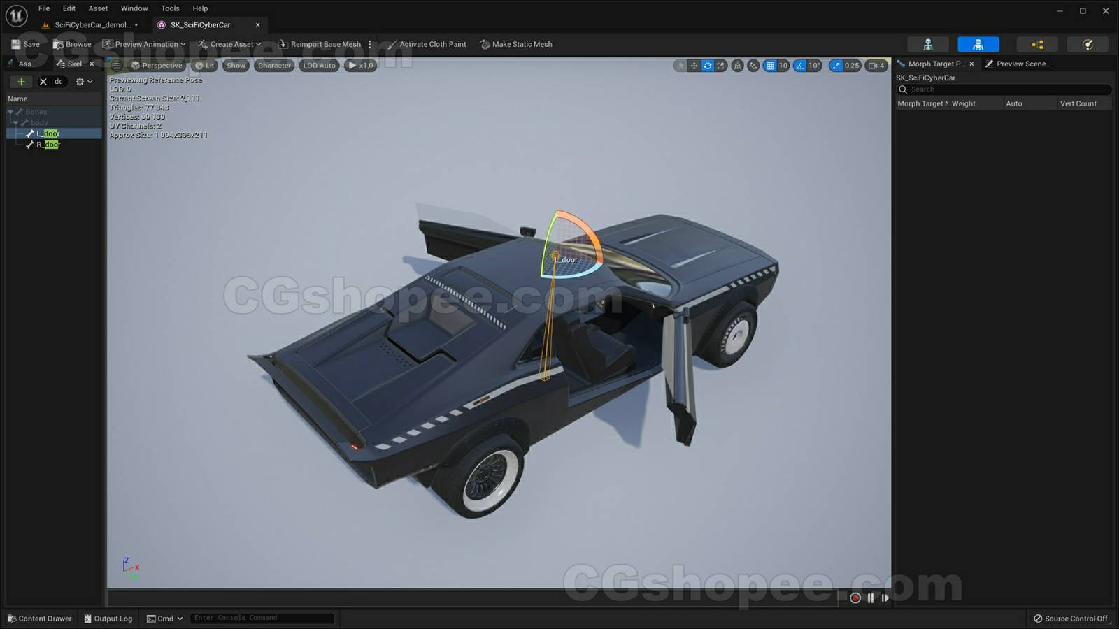 图片[10]|UE4/UE5 SciFi Cyber Car - cgshopee|cgshopee