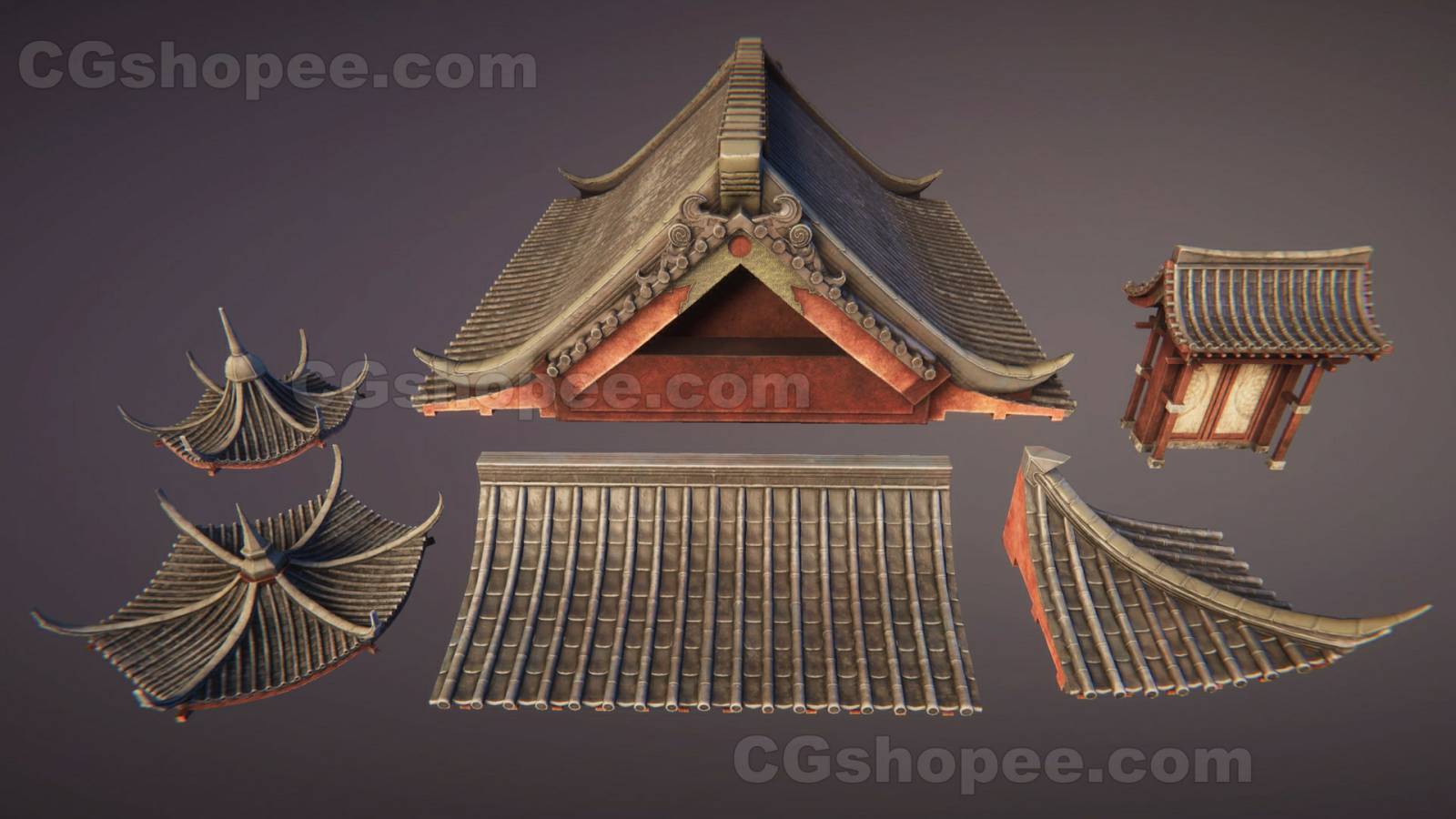 图片[10]|UE5 Asian architecture - cgshopee|cgshopee