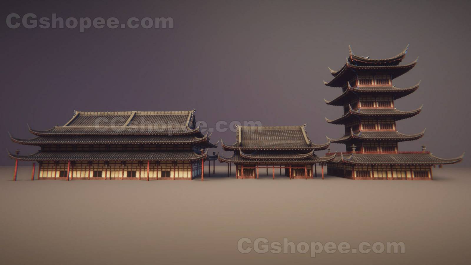 图片[11]|UE5 Asian architecture - cgshopee|cgshopee