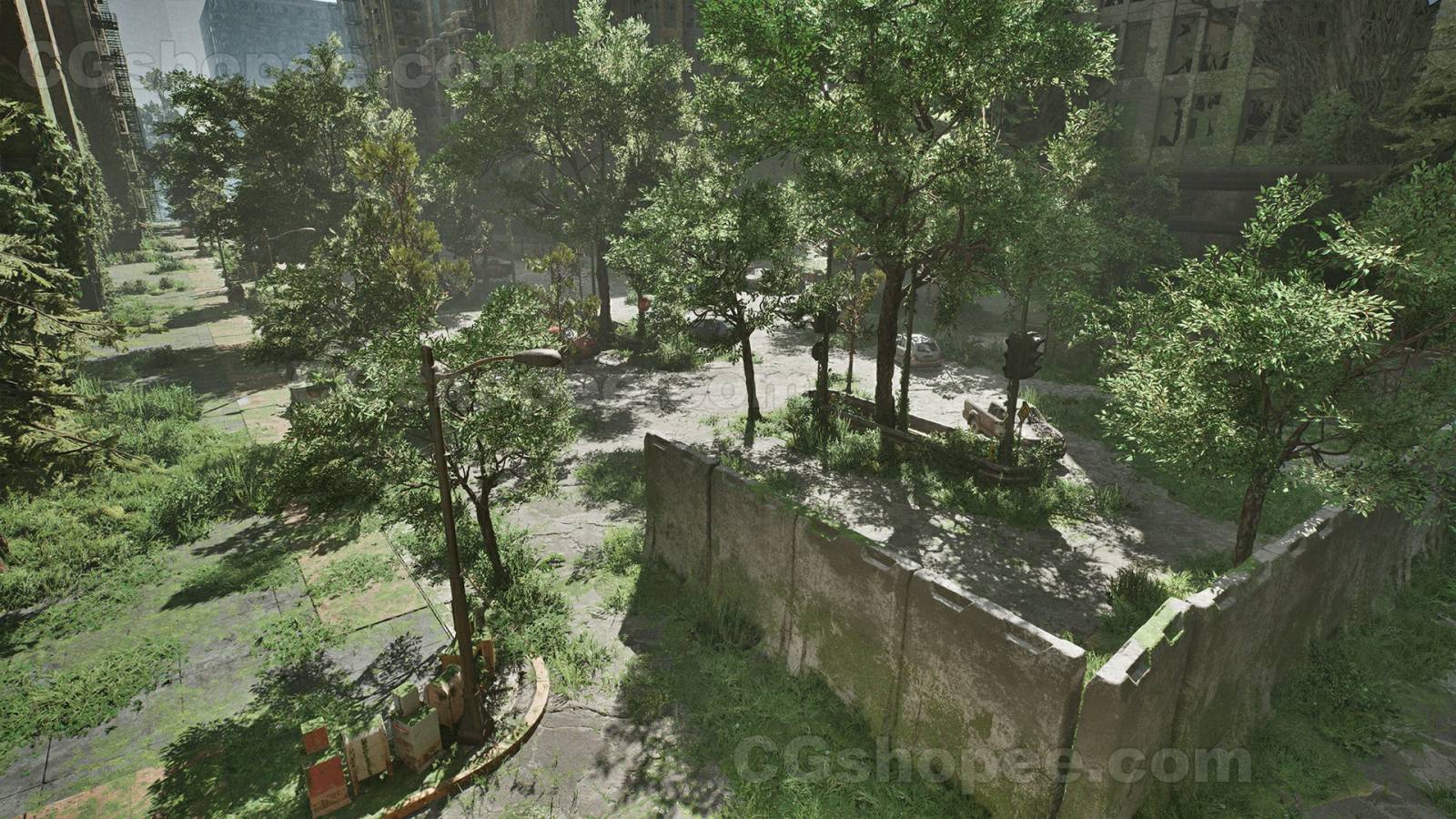 图片[11]|UE4/UE5 Post Apocalyptic City - cgshopee|cgshopee