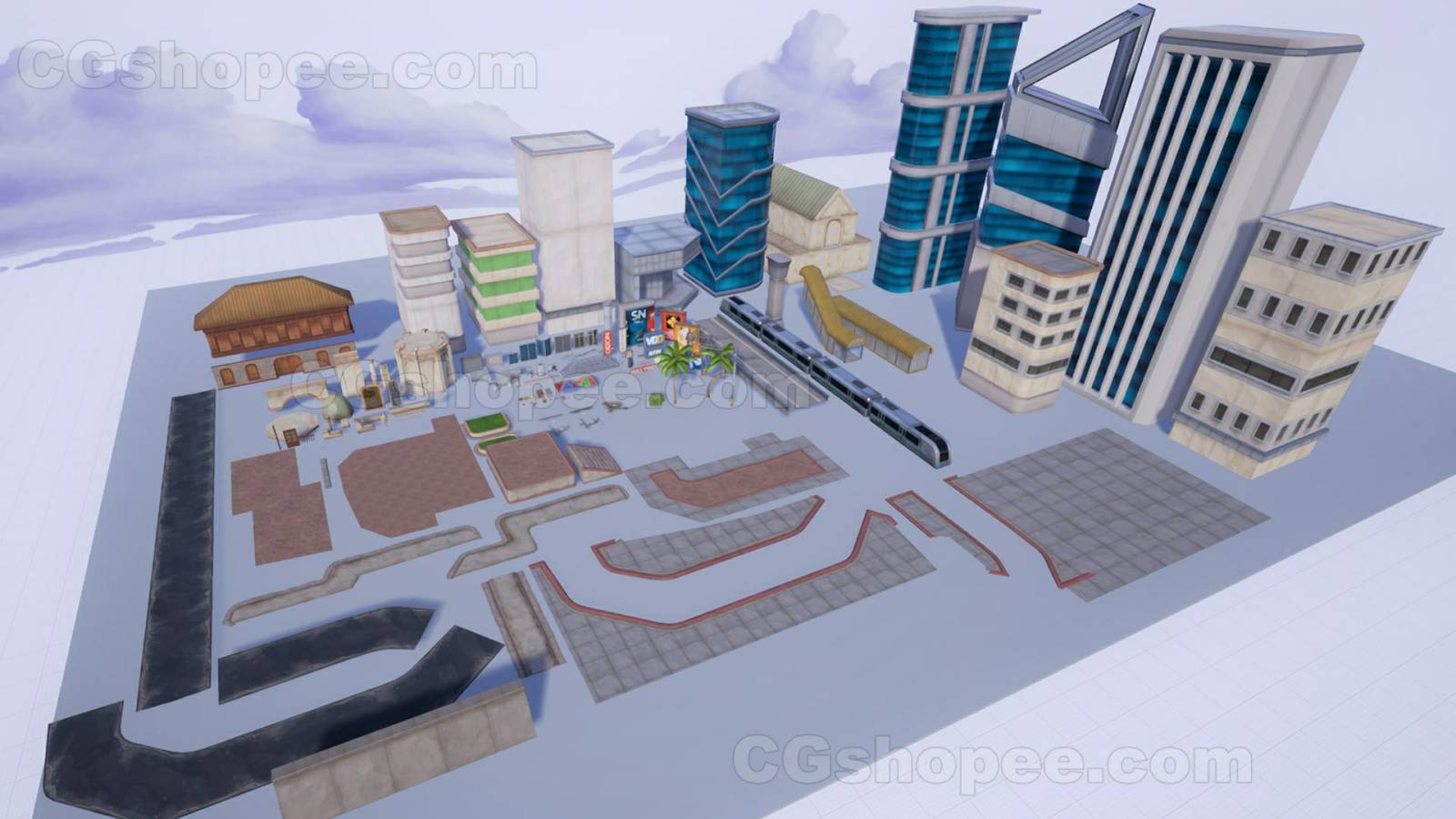 图片[11]|UE4/UE5 Stylized City Environment: Manila - cgshopee|cgshopee