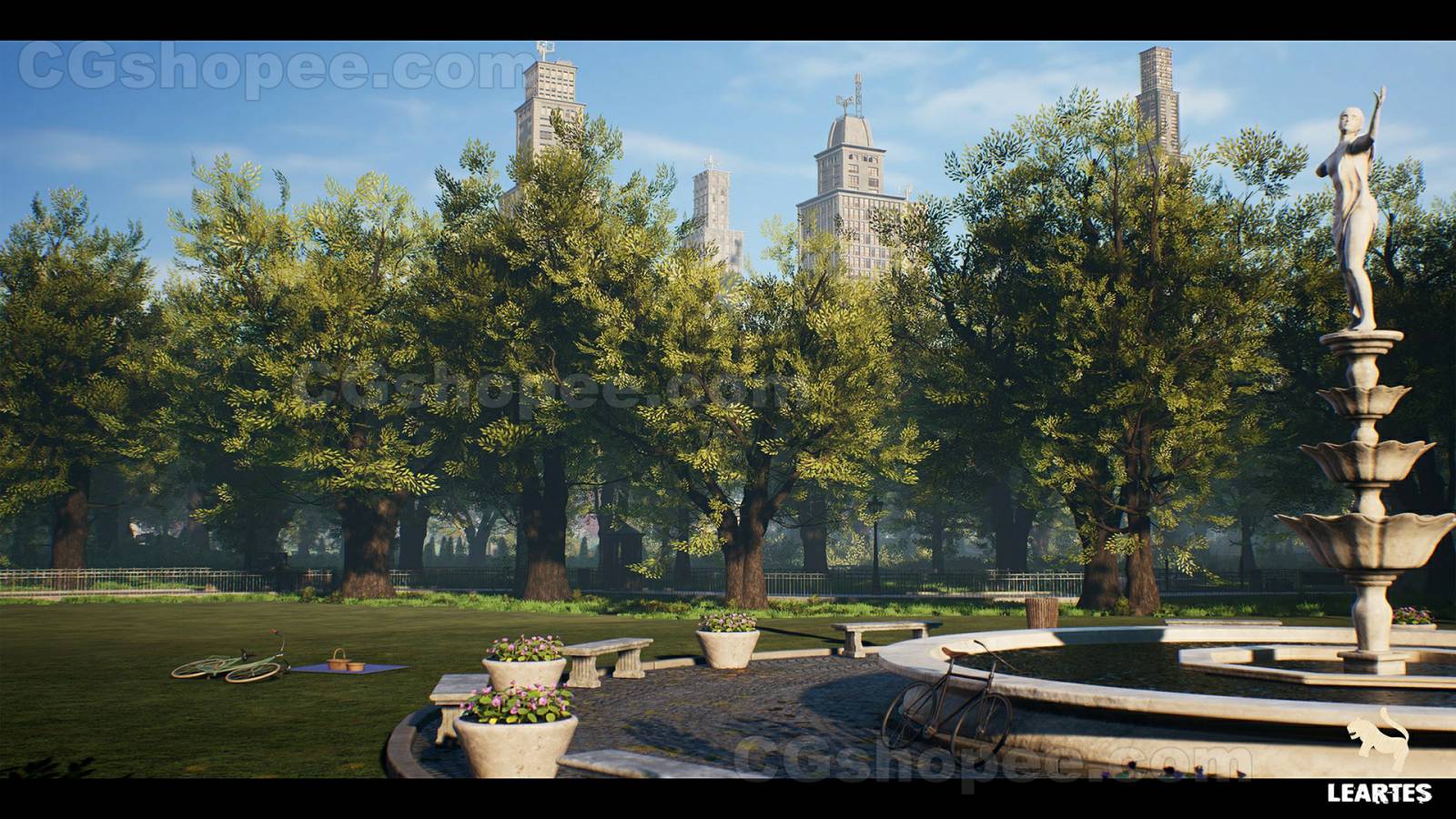 图片[15]|UE4/UE5 1950s NYC Environment Megapack + ULAT ( Modular with Interiors and Characters) - cgshopee|cgshopee