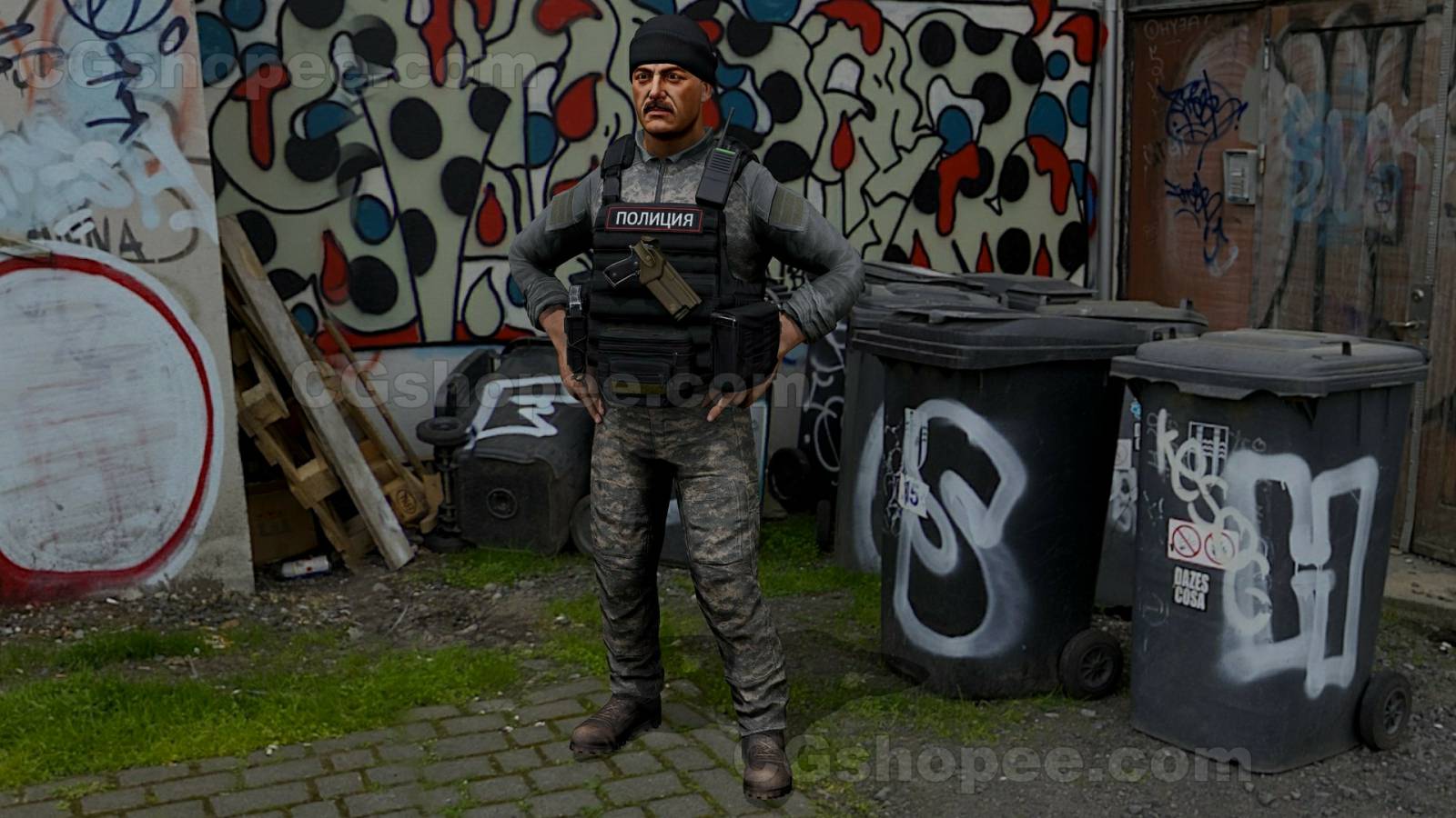 图片[19]|UE4/UE5 Modular military character 2 - cgshopee|cgshopee