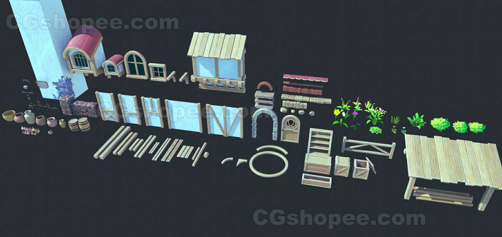 图片[2]|Stylized Apothecary Environment pack – Blender3.4+ - cgshopee|cgshopee