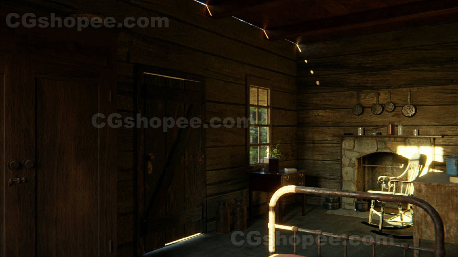 图片[6]|Cabin in the woods – Blender - cgshopee|cgshopee