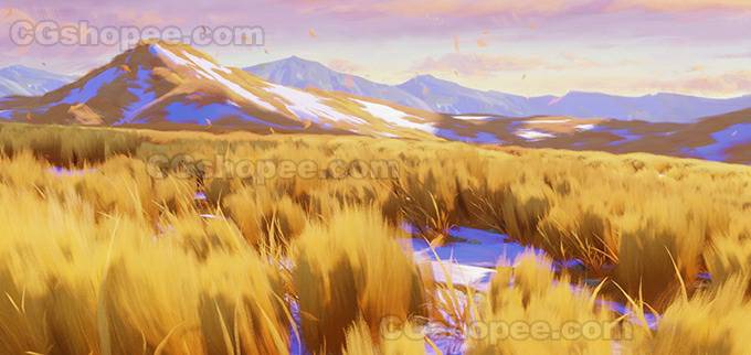 图片[9]|Painterly Grass – Blender3.3+ - cgshopee|cgshopee