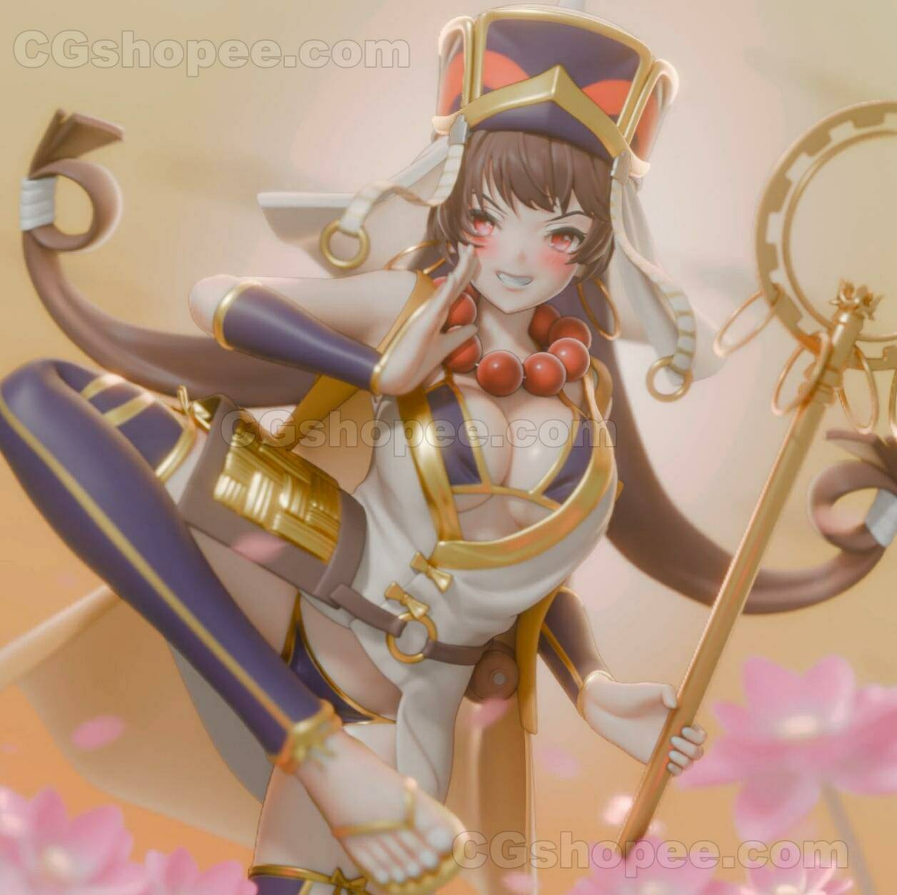 图片[1]|Xuanzang Sanzang – Blender - cgshopee|cgshopee