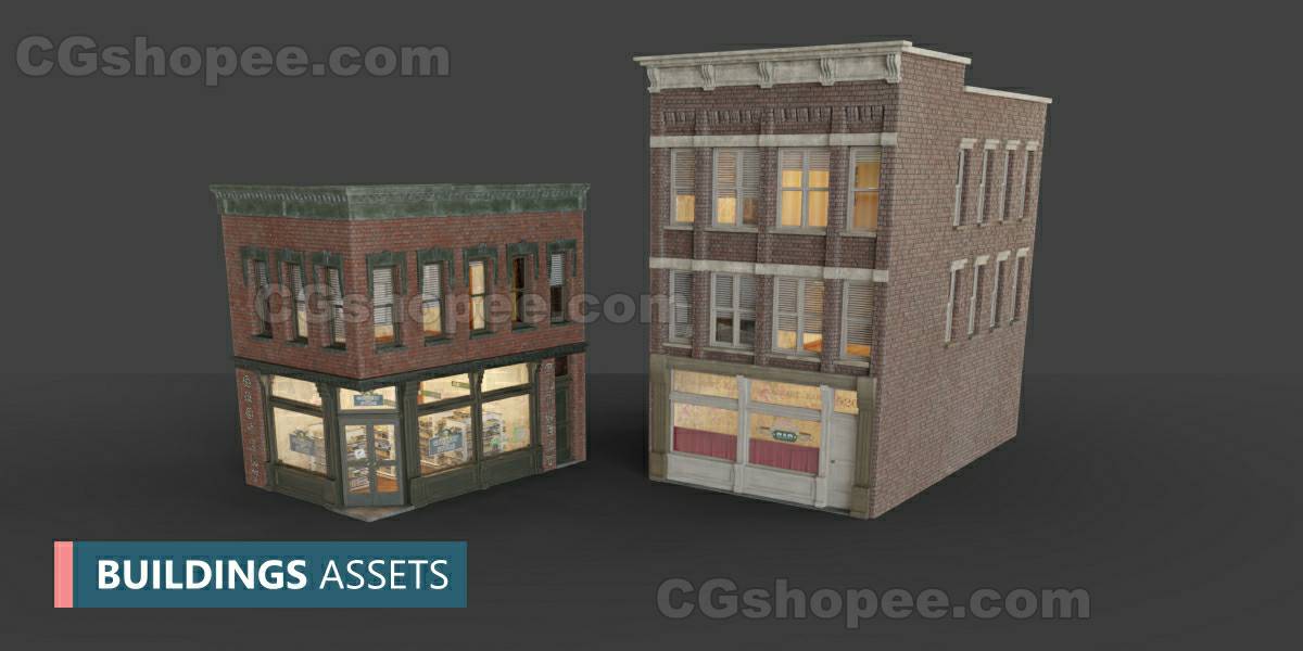 图片[3]|Urbaniac! City Asset Pack – Blender - cgshopee|cgshopee