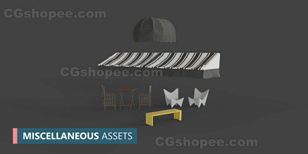 图片[13]|Urbaniac! City Asset Pack – Blender - cgshopee|cgshopee