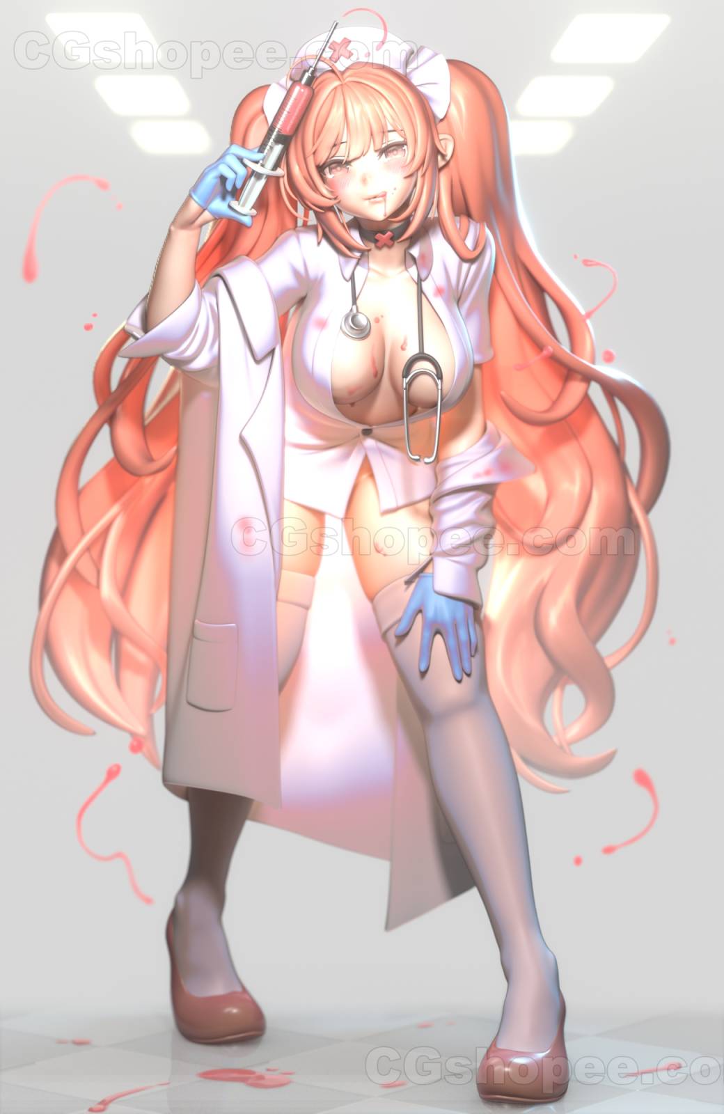 图片[1]|Nurse – Blender - cgshopee|cgshopee