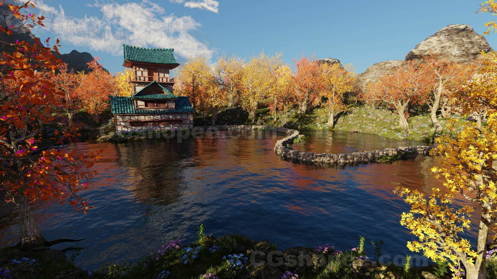 图片[8]|Japanese Scene – Blender - cgshopee|cgshopee