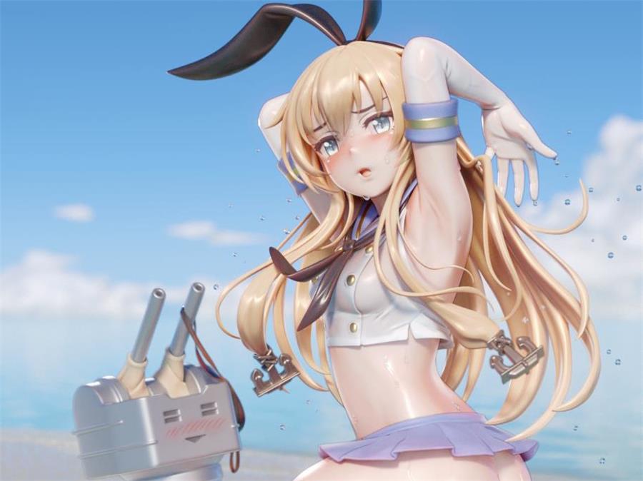 Shimakaze – Blender - cgshopee|cgshopee