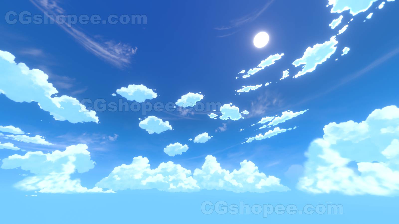 图片[1]|Genshin sky – Blender - cgshopee|cgshopee