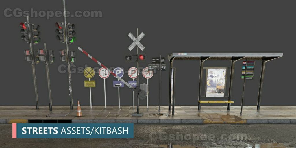 图片[15]|Urbaniac! City Asset Pack – Blender - cgshopee|cgshopee