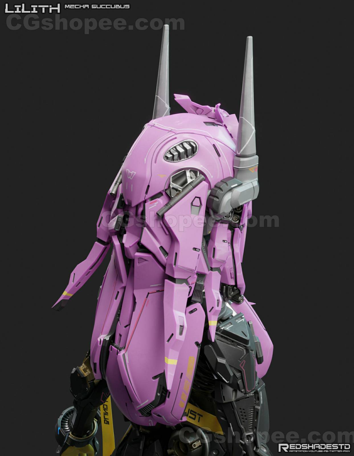 图片[15]|LilithMech – Blender - cgshopee|cgshopee