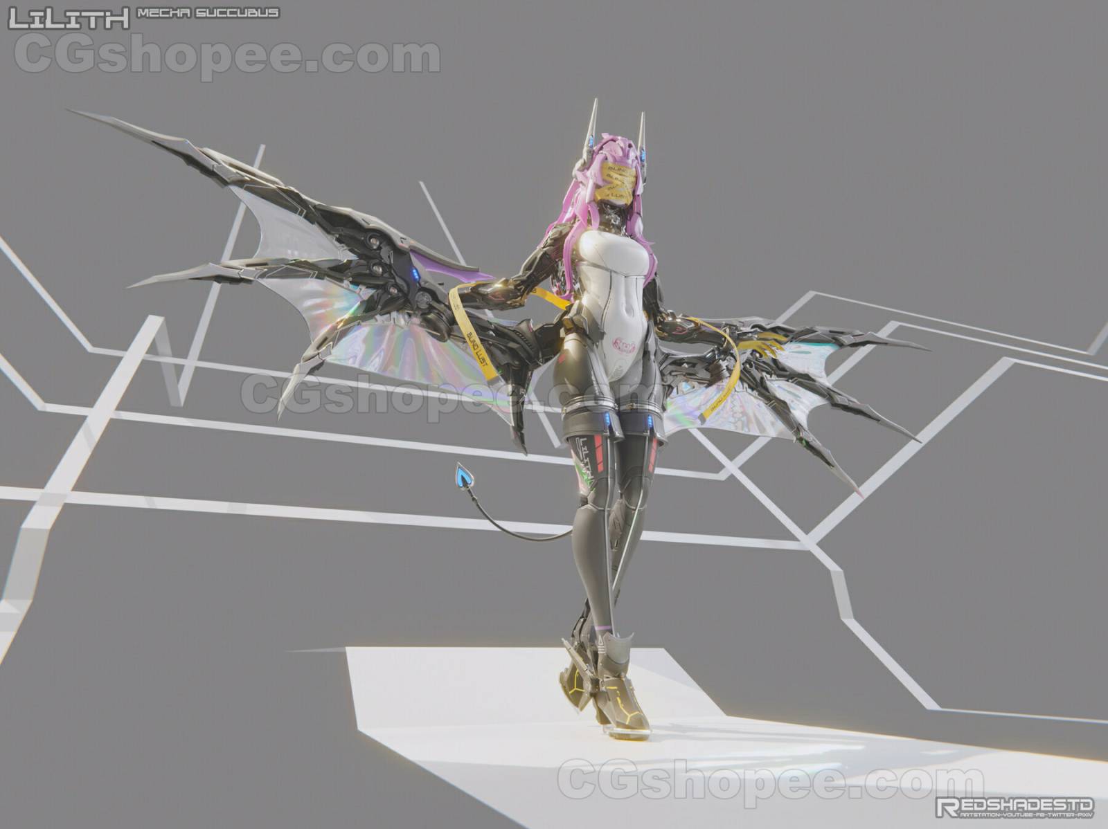 图片[6]|LilithMech – Blender - cgshopee|cgshopee