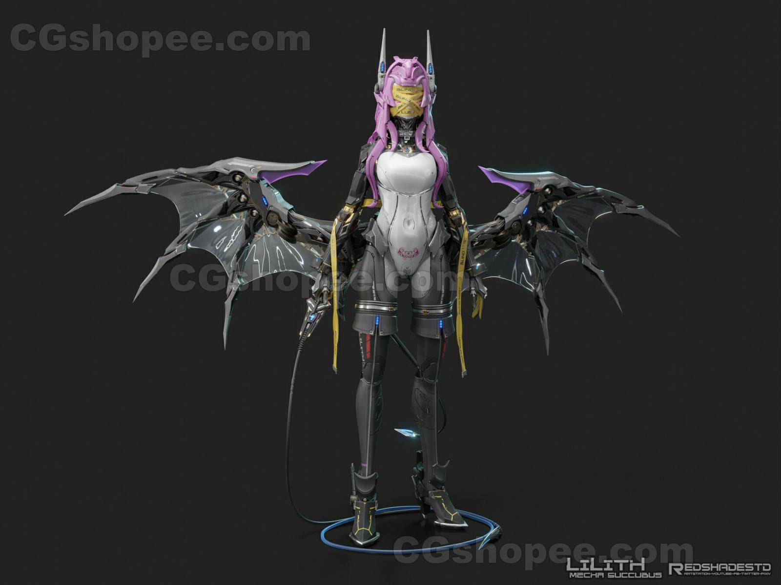 图片[4]|LilithMech – Blender - cgshopee|cgshopee