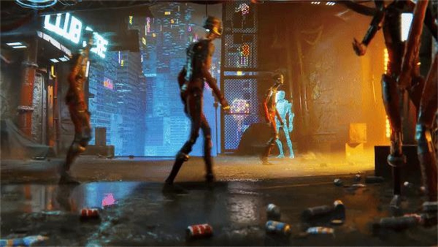 cyberpunk bar_Project – Unity - cgshopee|cgshopee