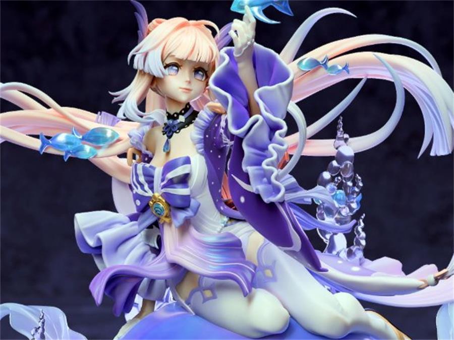 Chuya Factory - Sangonomiya Kokomi – 3D PRINTABLE Figure STL - cgshopee|cgshopee