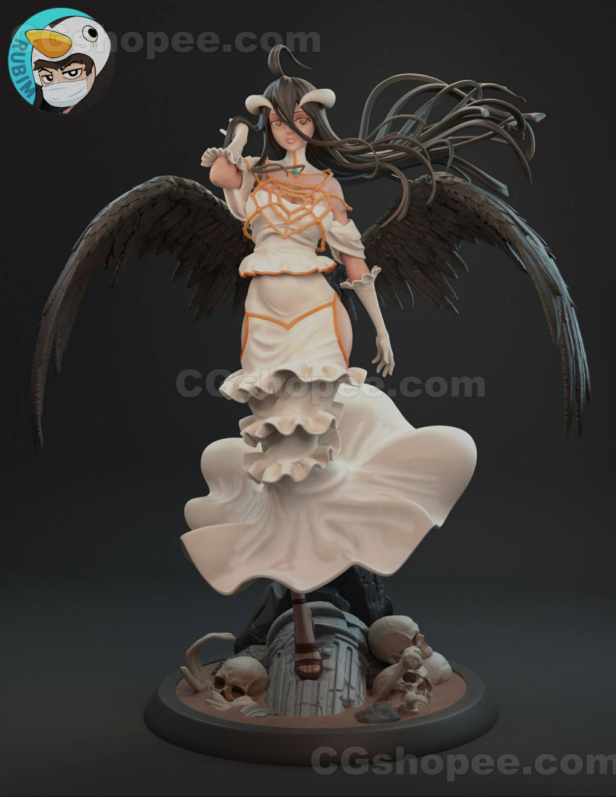 图片[1]|Albedo – 3D PRINTABLE Figure STL - cgshopee|cgshopee