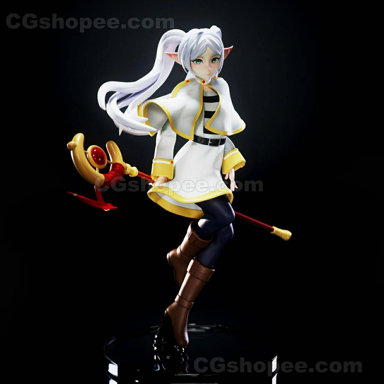 图片[1]|Frieren – 3D PRINTABLE Figure STL - cgshopee|cgshopee