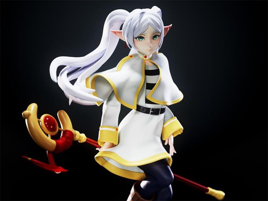 Frieren – 3D PRINTABLE Figure STL - cgshopee|cgshopee