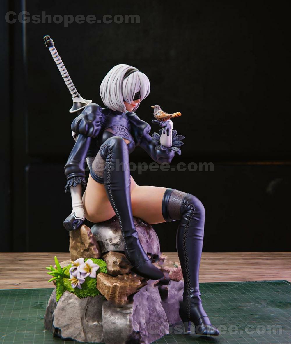 图片[2]|Nier 2B – 3D PRINTABLE Figure STL - cgshopee|cgshopee